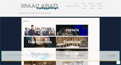 Desktop Screenshot of isaacabadfotografia.com